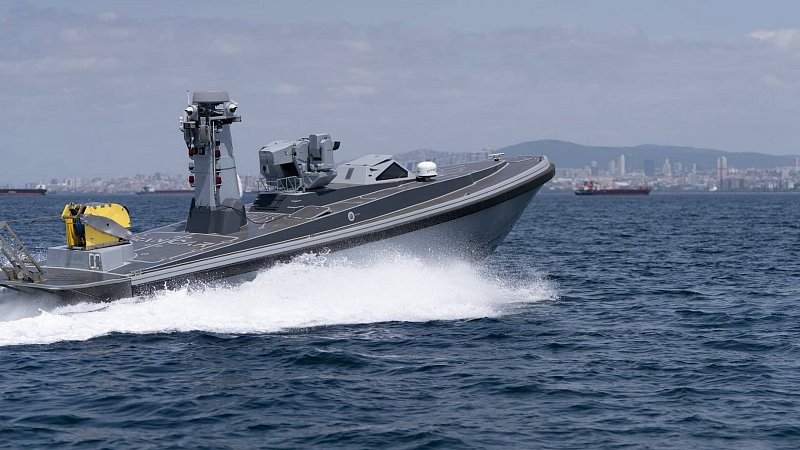 Надводный ударный беспилотник SANCAR, Турция Надводный ударный беспилотник SANCAR, Турция